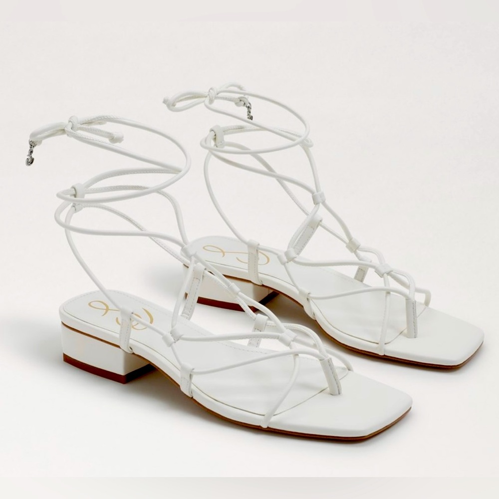 Daffy White Sandals - Sam Edelman